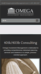 Mobile Screenshot of omegainvestmentmanagement.com